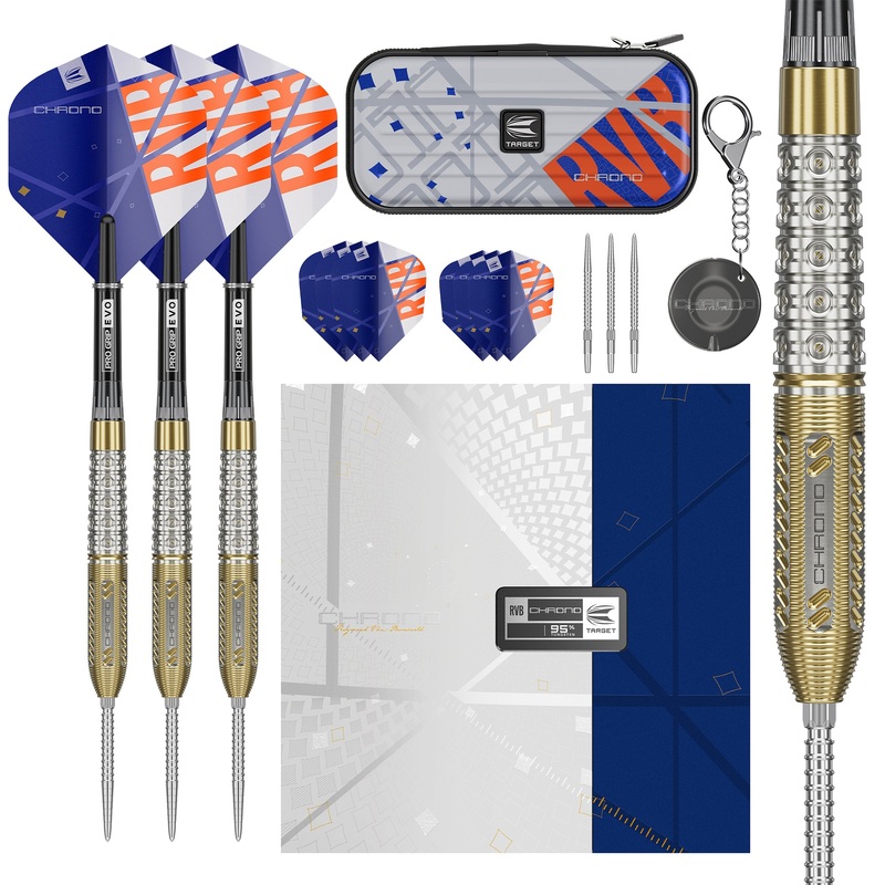 Raymond van Barneveld Chrono 95% Tungsten – Swiss Point Steel Tip Darts