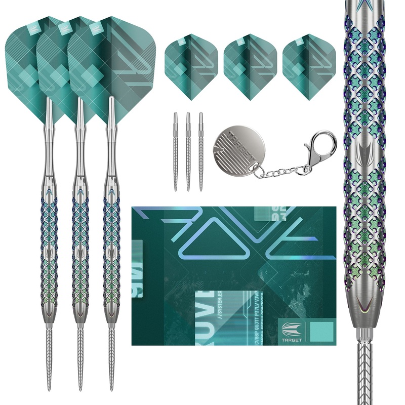 Rove 01 90% Tungsten – Swiss Point Steel Tip Darts