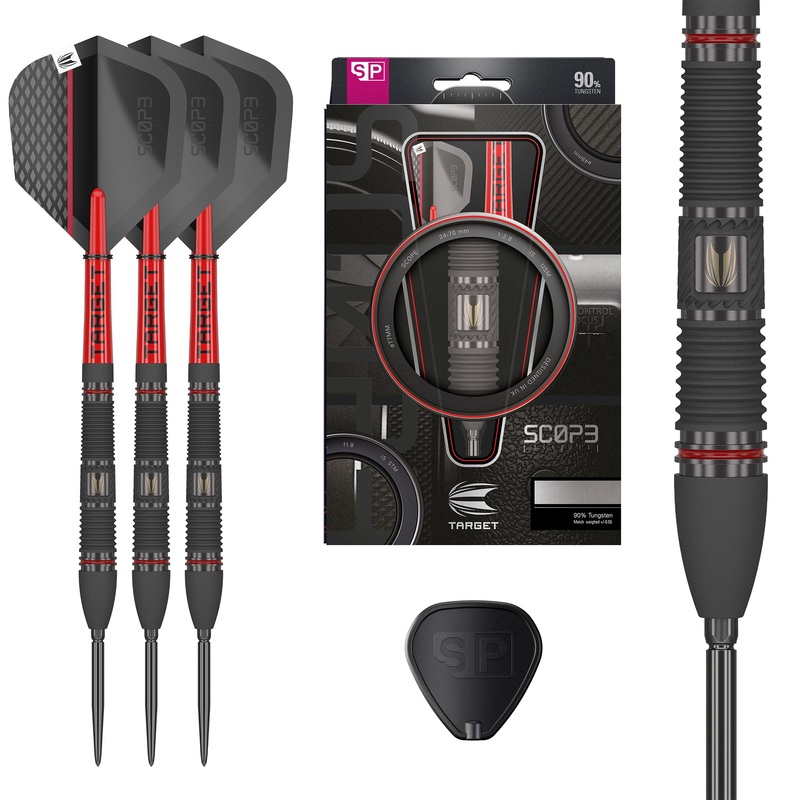Scope 02 90% Tungsten – Swiss Point Steel Tip Darts