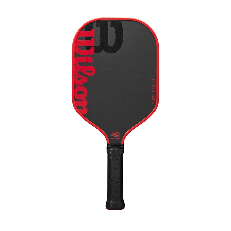 Blaze Pickleball Paddle|Black/Red|One Size