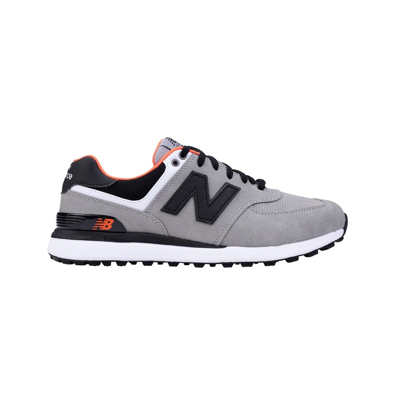 574 Greens V2 Golf Shoes|Grey/Black|UK7|UK7.5|UK8|UK8.5|UK9|UK9.5|UK10|UK10.5|UK11|UK11.5
