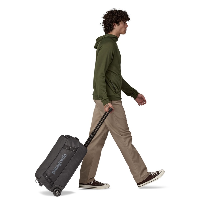Black Hole Matte Wheeled Duffel 40L