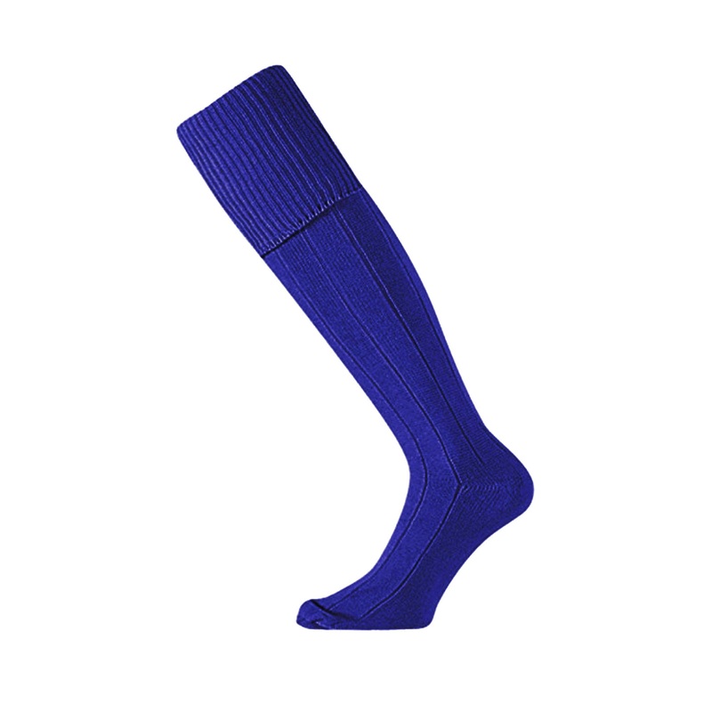 Pro Star Plain Football Socks|Royal|Junior UK 3-6