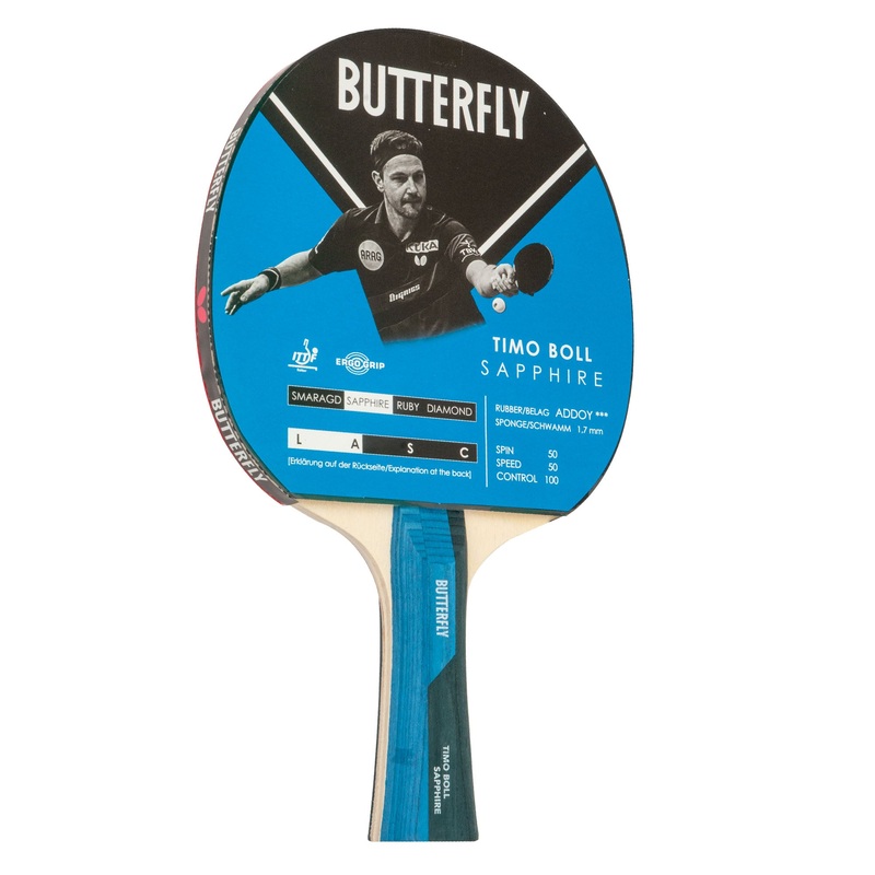 Timo Boll Sapphire Table Tennis Bat