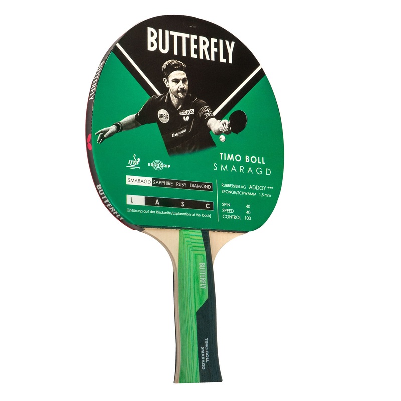 Timo Boll Smaragd Table Tennis Bat