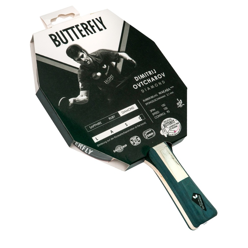 Dimitrij Ovtcharov Diamond Table Tennis Bat
