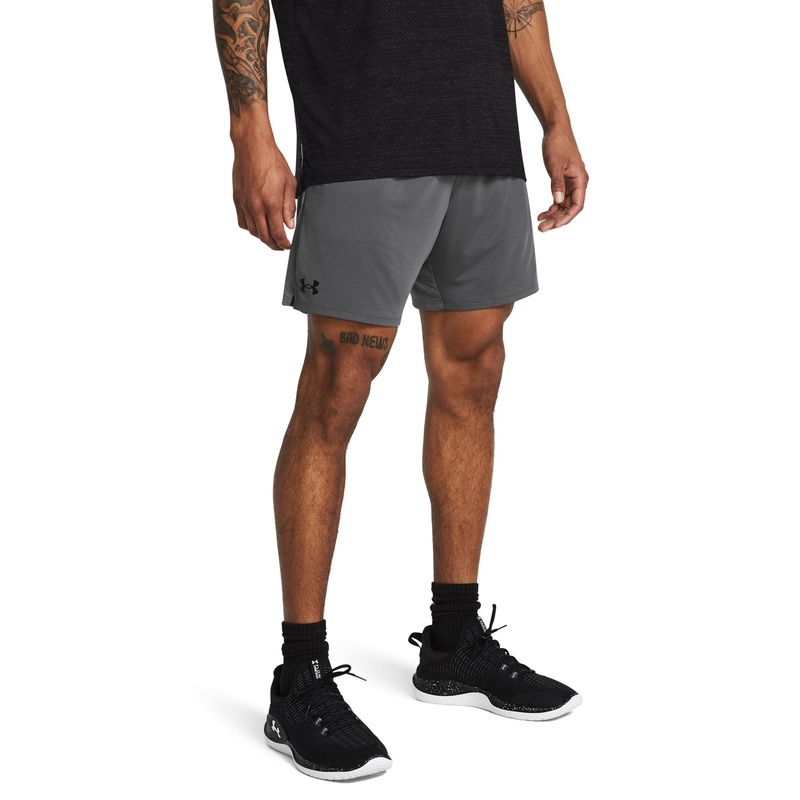 UA Tech Vent 7 Shorts|Castlerock/Castlerock/Black|Small|Medium|Large|X-Large|2X-Large