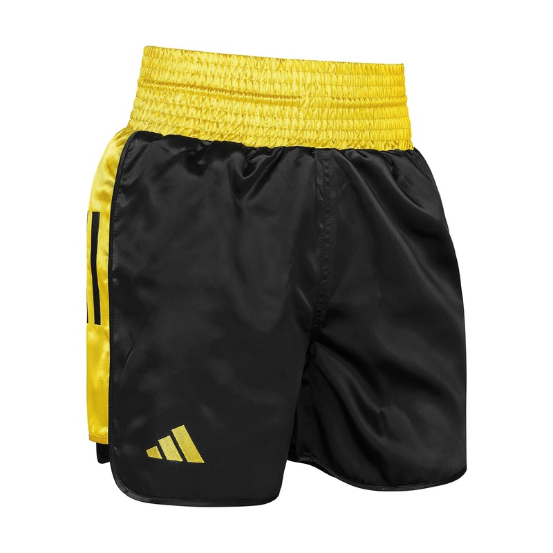 Premium Satin Boxing Shorts|Black|Small|Medium|Large
