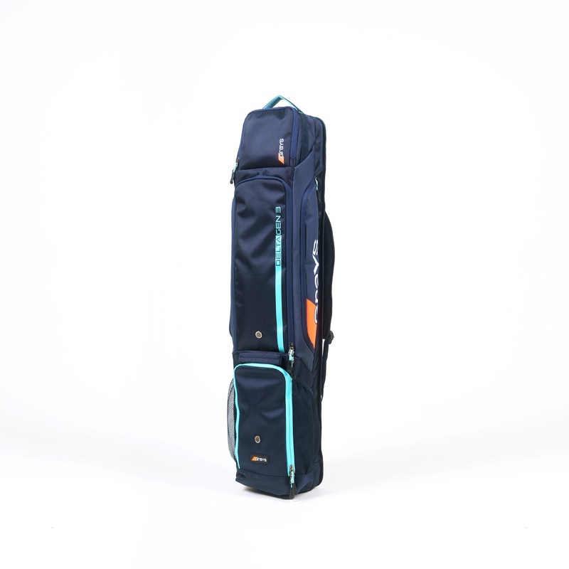 Delta Gen3 Hockey Kitbag|Navy/Aqua|One Size