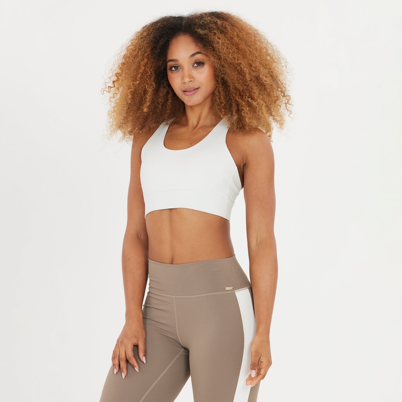 Women’s Gaby V2 Sports Bra|White|X-Small|Small|Medium|Large