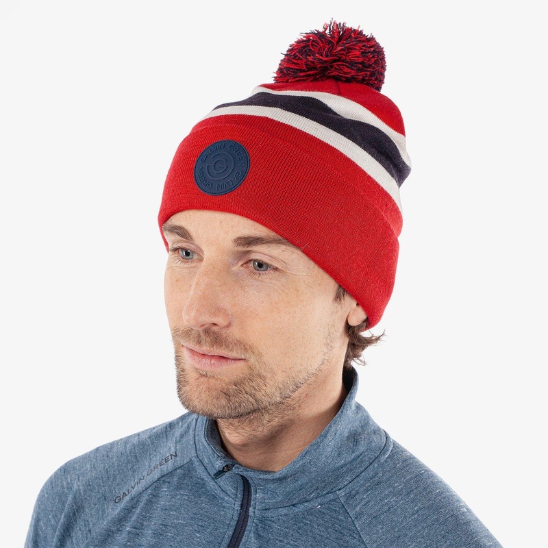Leighton Golf Hat|Navy/Red/White|One Size