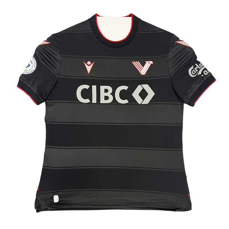 Vancouver FC 25 Home Shirt|Black|Small|Medium|Large|X-Large