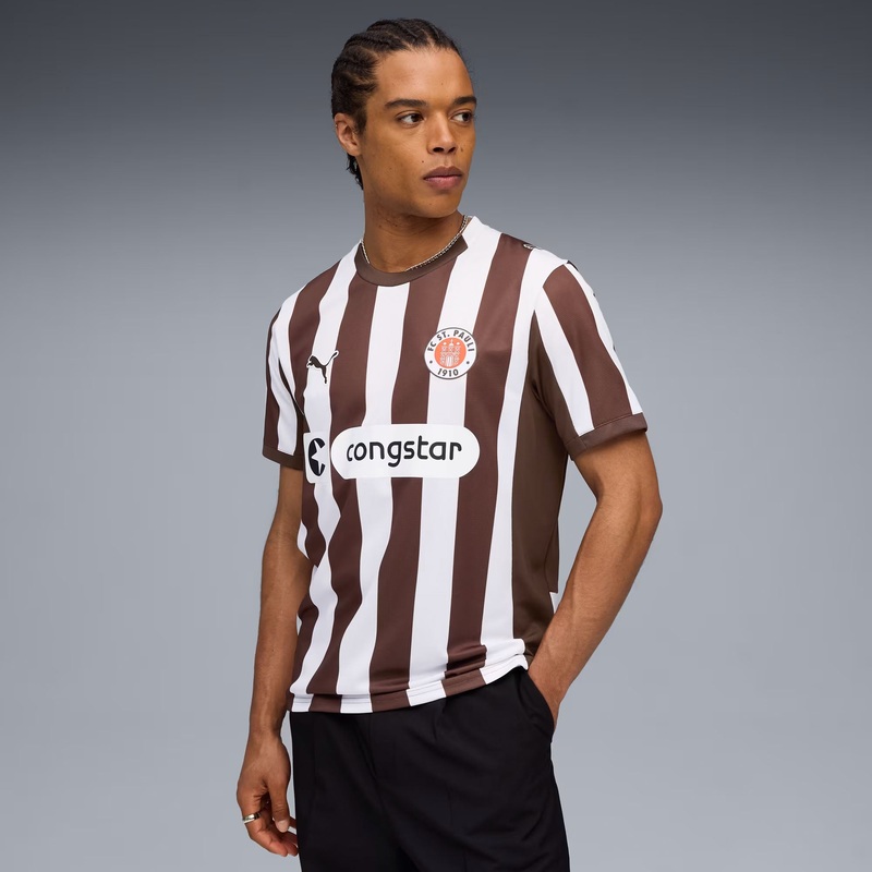 St Pauli 25/26 Home Football Shirt