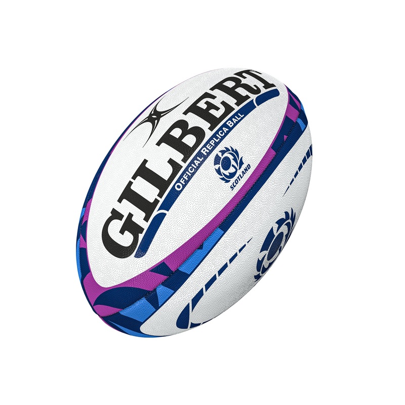 Scotland Rugby Midi Ball|White/Purple/Blue|Midi