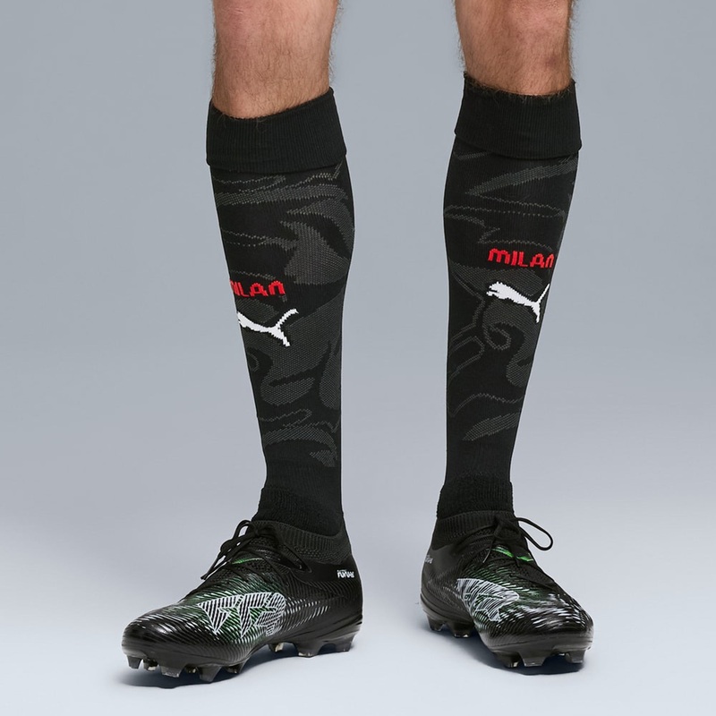 AC Milan 25/26 Home Football Socks