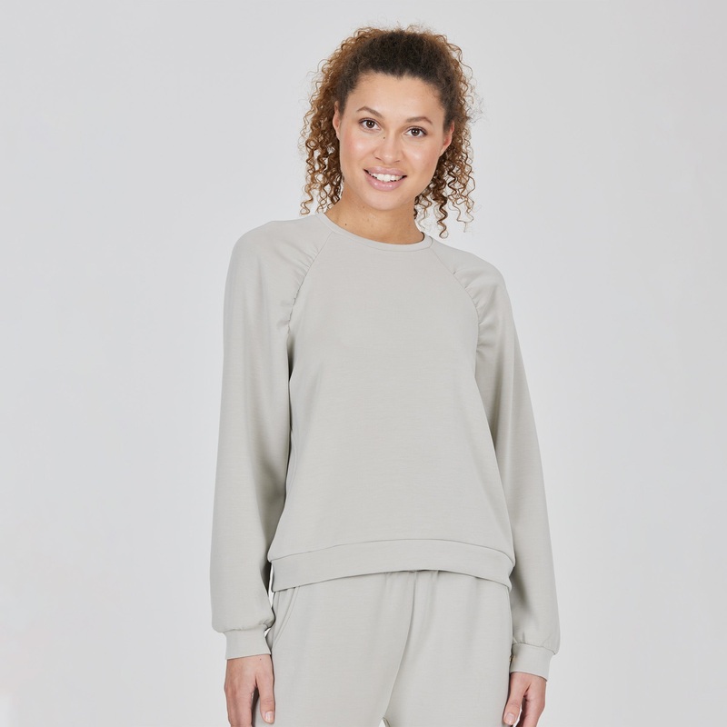 Women’s Jillnana Sweatshirt|Dove|X-Small|Small|Medium|Large