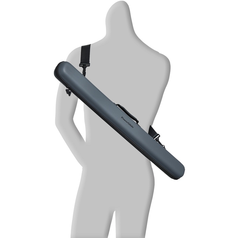 Svartur 2 Piece Cue Case|Metallic Grey|One Size