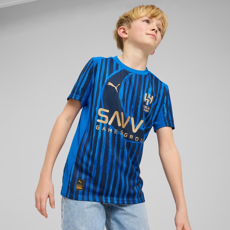 Al Hilal KS Club World Cup 25 Home Football Shirt Jnr
