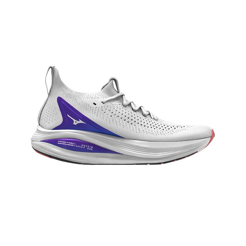 Neo Vista 2 Running Shoes|White/White/Iris Bloom|UK8|UK8.5|UK9|UK9.5|UK10|UK10.5|UK11