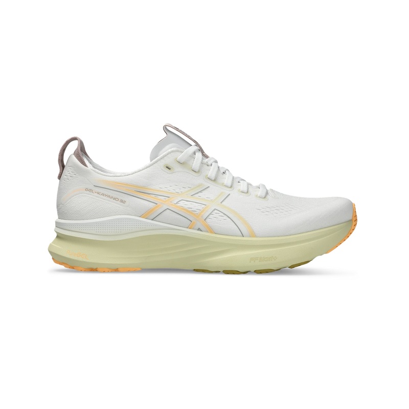 Gel Kayano 32 Running Shoes|White/Orange Glow|UK8|UK8.5|UK9|UK9.5|UK10|UK10.5|UK11