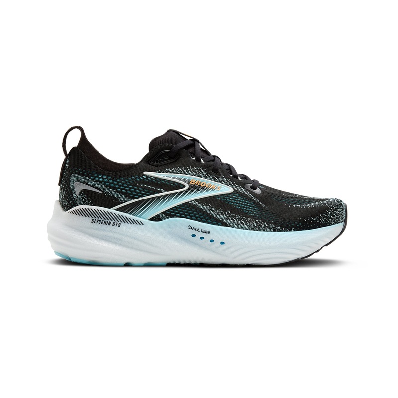 Glycerin GTS 22 Running Shoes|Black/Atomizer/Blazing Orange|UK8|UK8.5|UK9|UK9.5|UK10|UK10.5|UK11.5|UK11|UK12|Standard 1D