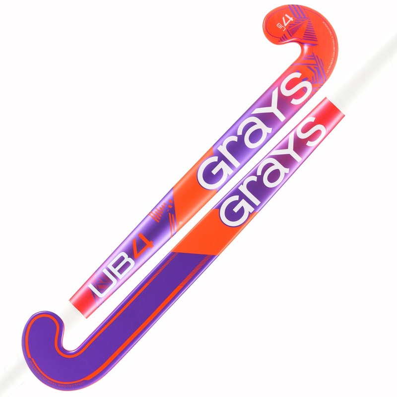 Ultrabow 4 Hockey Stick|Purple/Orange|36.5L|37.5L