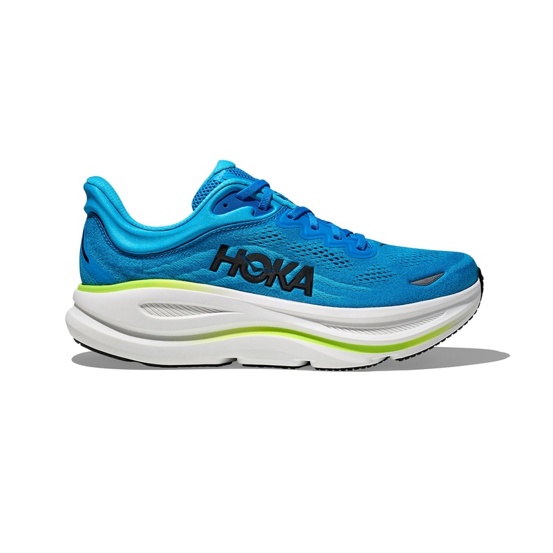 Bondi 9 Running Shoes|Skyward Blue/Hoka Blue|UK7|UK7.5|UK8|UK8.5|UK9|UK9.5|UK10|UK10.5|UK11|UK11.5|UK12|Regular