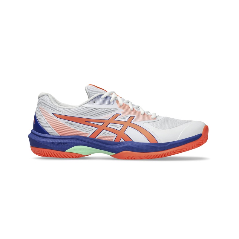Game FF Padel Shoes|White/Vivid Coral|UK8|UK8.5|UK9|UK9.5|UK10|UK10.5|UK11