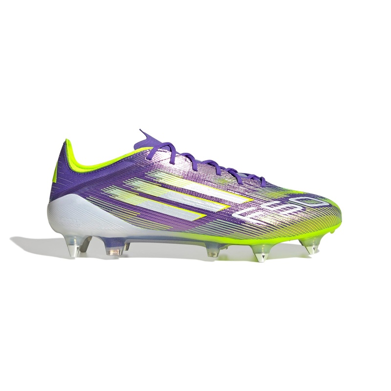 F50 Elite SG Football Boots|Purple Rush/Ftwr White/Lucid Lemon|UK7|UK7.5|UK8|UK8.5|UK9|UK9.5|UK10|UK10.5|UK11