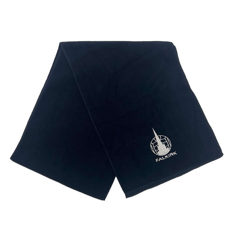 Falkirk FC Fleece Scarf|Navy|One Size