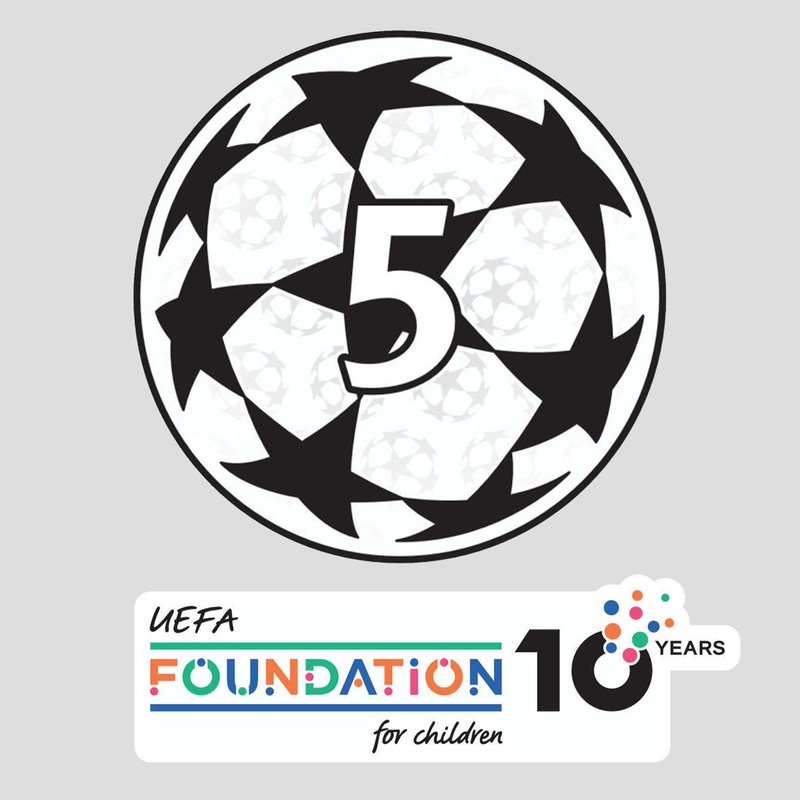 Barcelona – UCL 5 Times Winners Badge Set Adult