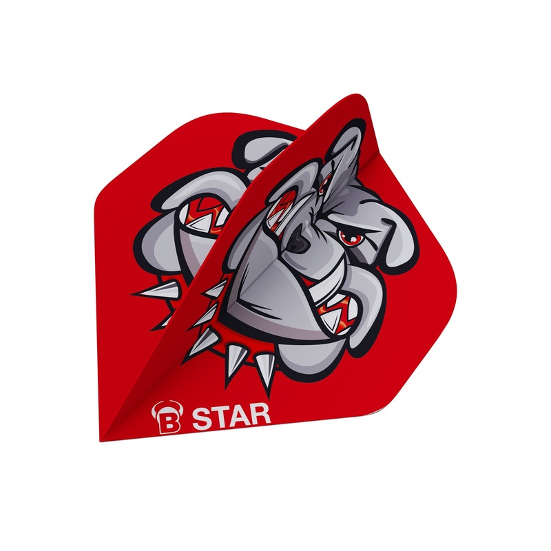 B-Star Bulldog Flights|Red|A Standard