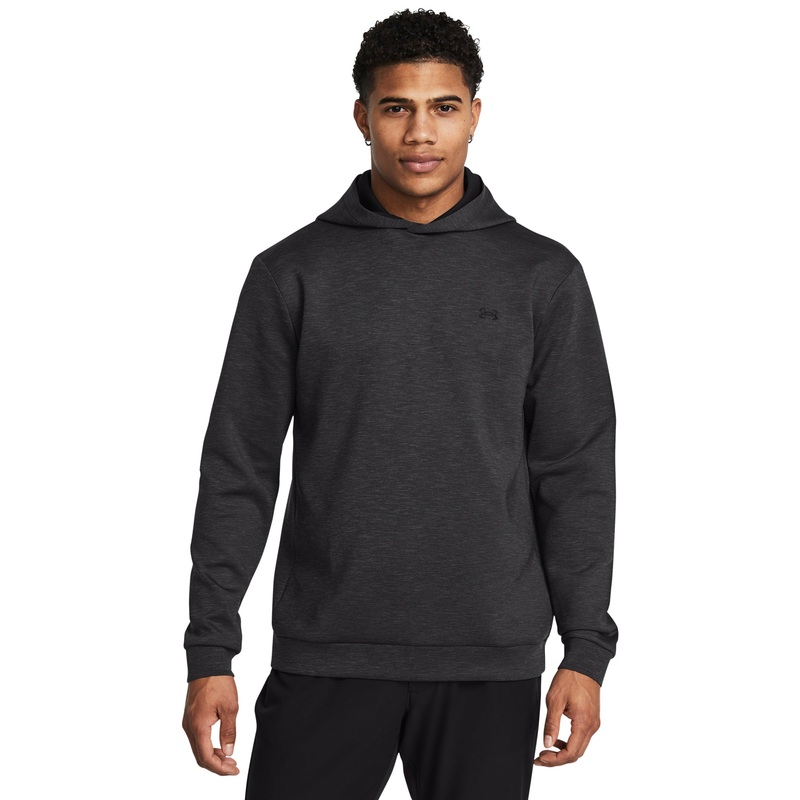 UA Drive Midlayer Hoodie|Black/Black|Small|Medium|Large|X-Large