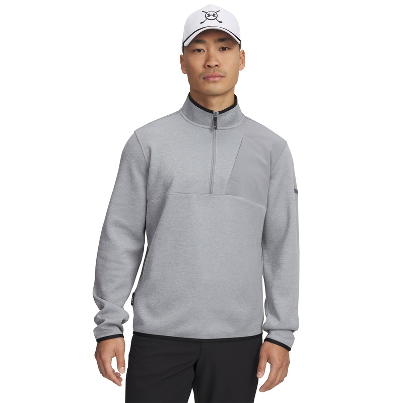 UA Drive Sweater Fleece|Steel/Mod Grey/Steel|Small|Medium|Large|X-Large|2X-Large