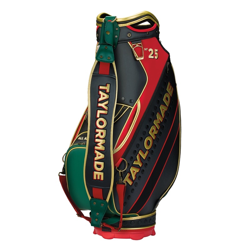 British Open Staff Bag 2025|Black/Red/Green/Gold|One Size