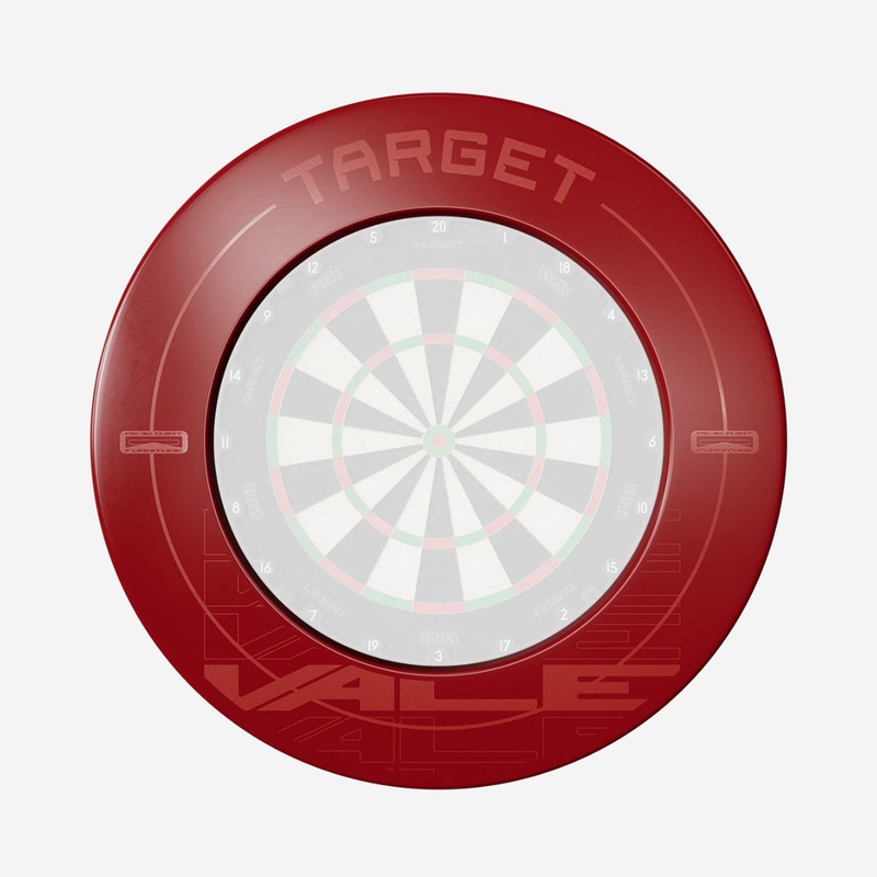 Vale Dartboard Surround|Red|One Size