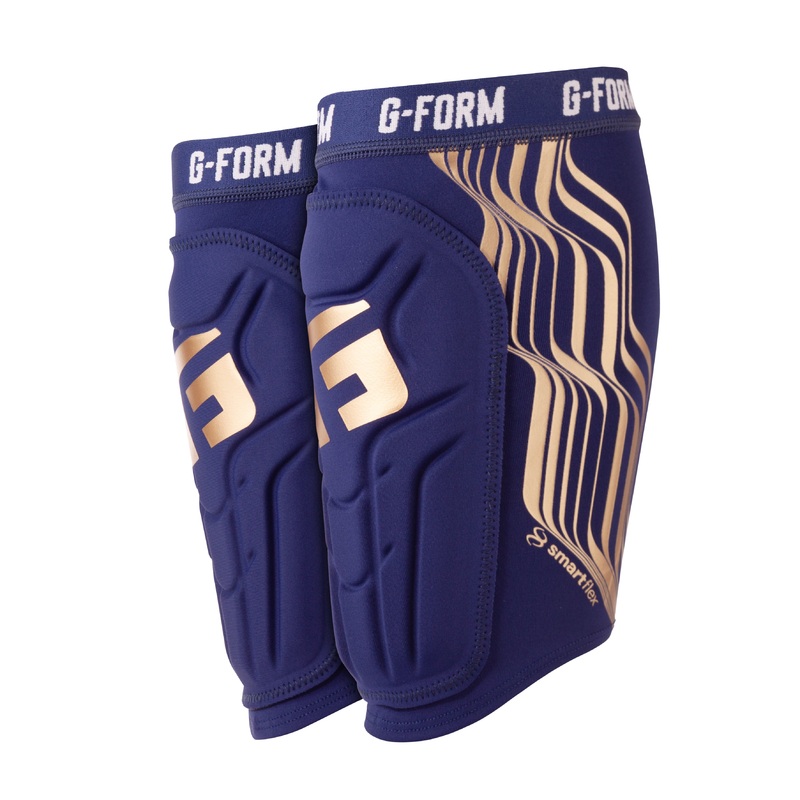 V2 Shin Guard CE|Navy/Gold|Small|Medium|Large