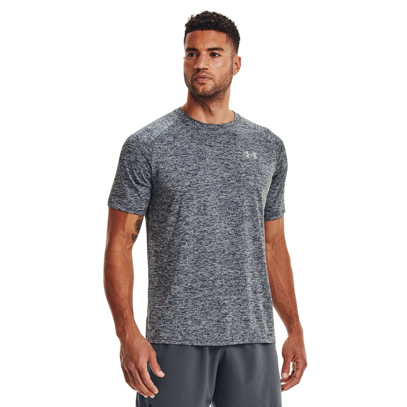 UA Tech 2.0 SS Tee|Academy/Steel|Small|Medium|Large|X-Large|2X-Large