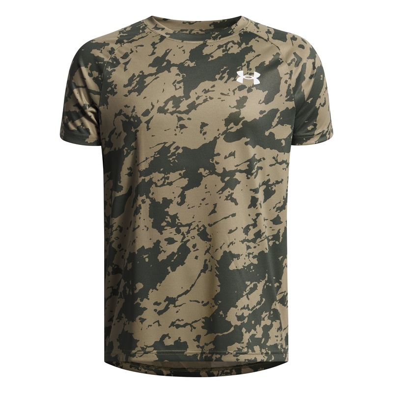 UA Tech 2.0 SS Tee Jnr|Marine OD Green|YS 8-10Yr|YM 10-12Yr|YL 12-13Yr