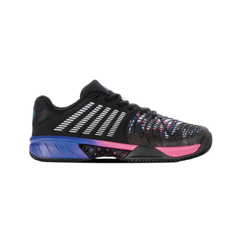 Express Light 3 Padel Shoes|Black/Blue/Neon Pink|UK7|UK7.5|UK8|UK8.5|UK9|UK9.5|UK11