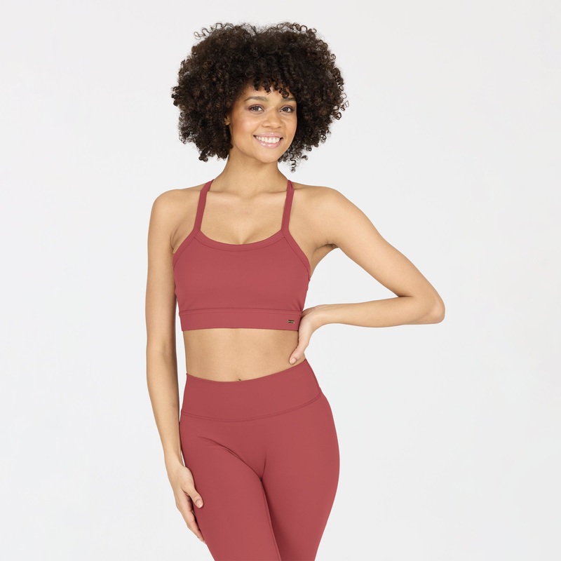 Women’s Bloom V2 Sports Bra|Roan Rouge|X-Small|Small|Medium|Large
