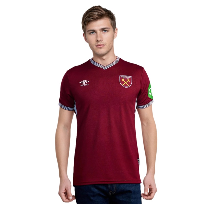West Ham United 25/26 Home Football Shirt