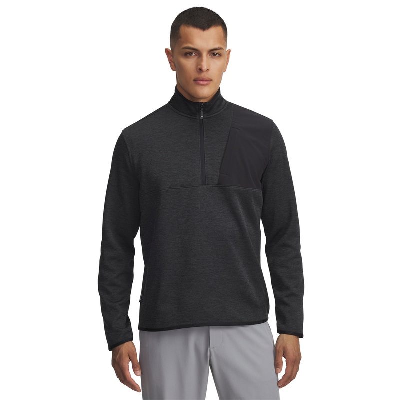 UA Drive Sweater Fleece|Black/Anthracite/Black|Small|Medium|Large|X-Large