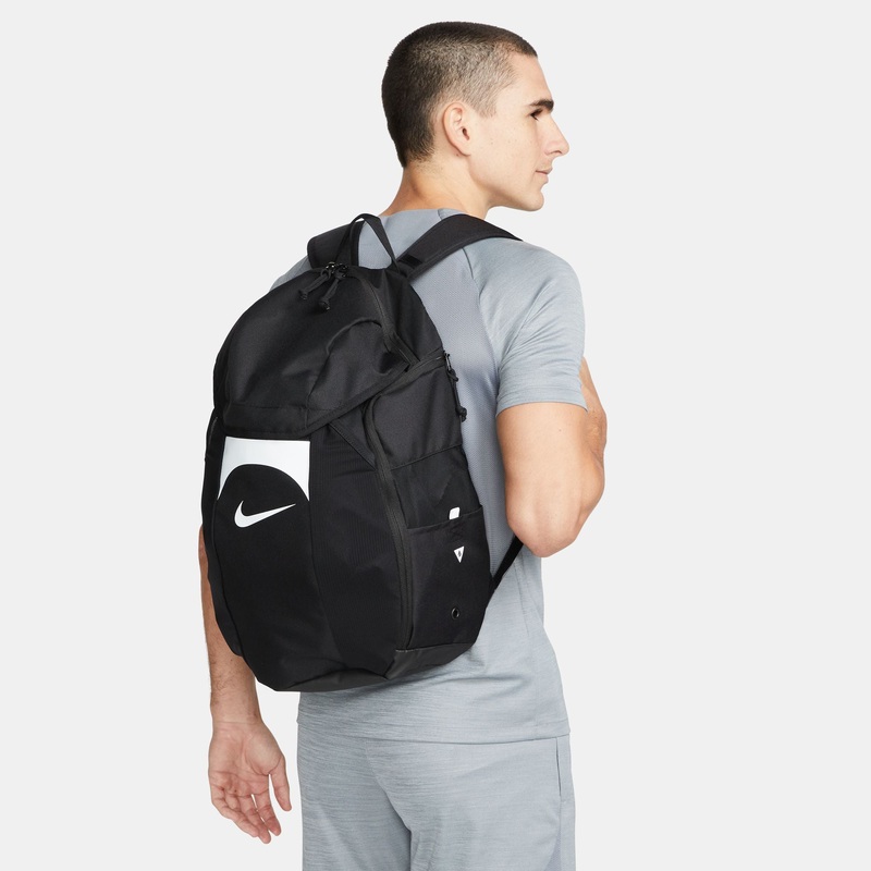 Academy Team Backpack|Black/Black/White|One Size