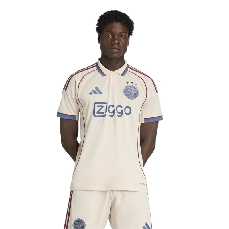 Ajax 25/26 3rd Football Shirt|Halo Ivory|Small|Medium|Large|X-Large|2X-Large