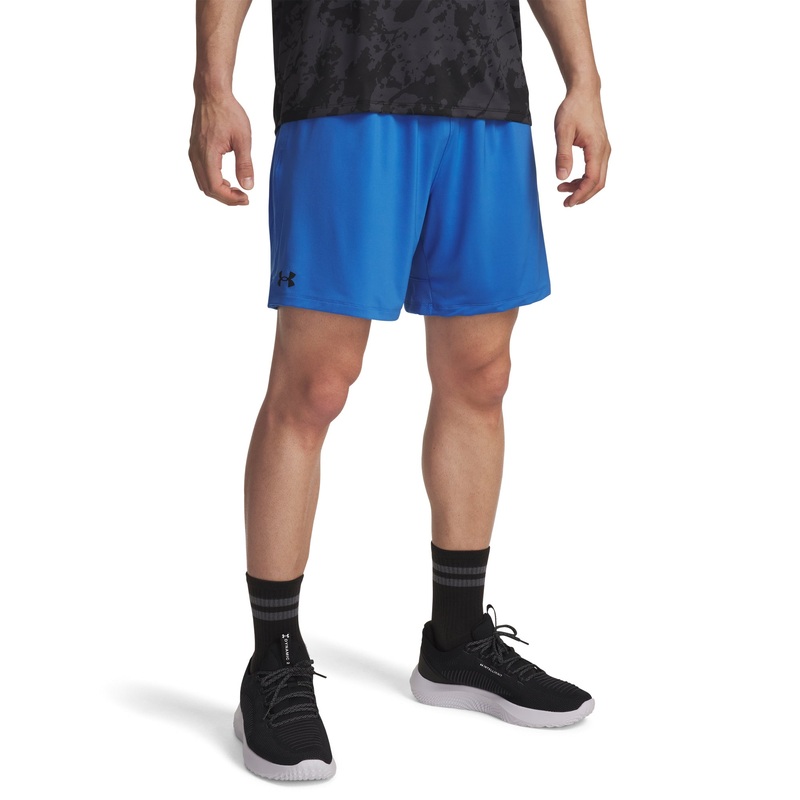 UA Tech Vent 7 Shorts|Blue Atlantis/Black|Small|Medium|Large|X-Large