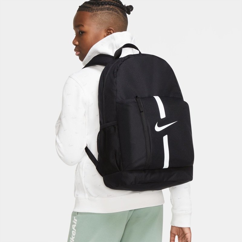 Academy Team Kids Backpack|Black/Black/White|One Size