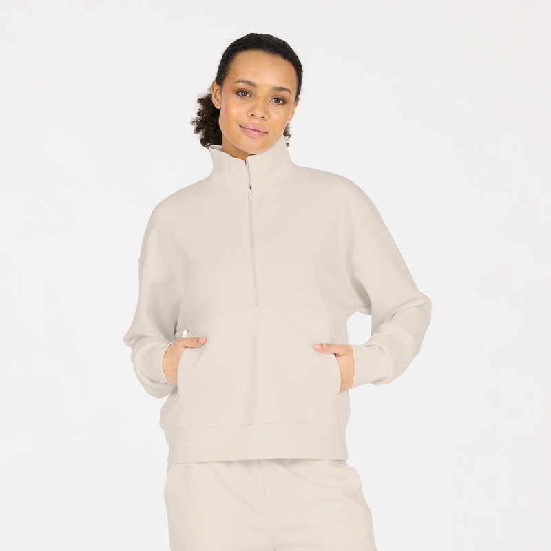Women’s Jillnana Half Zip|Vaporous Grey|2X-Small|X-Small|Small|Medium