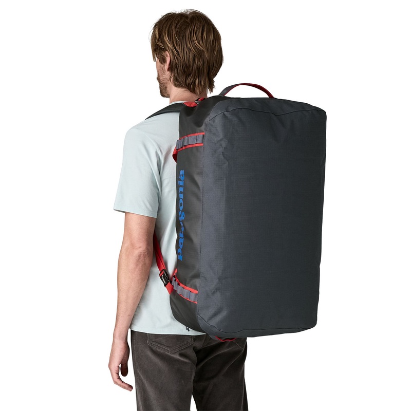 Black Hole Duffel Bag 70L|Smolder Blue/Amanita Red|One Size