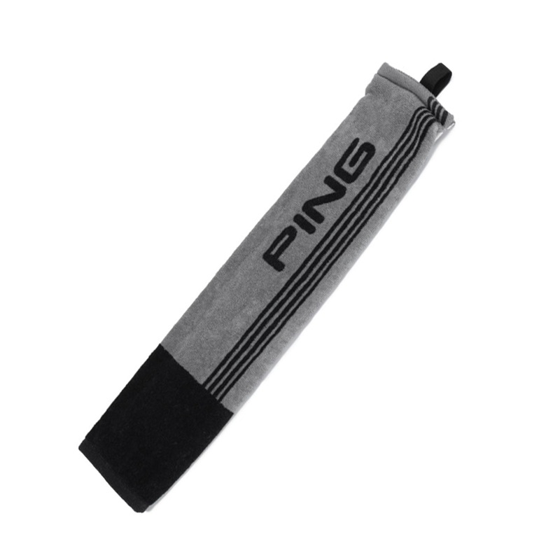 Trifold Towel (Ping)|Grey/Black|One Size
